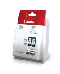 Картридж струйный CANON (PG-445/CL-446) PIXMA MG2440/MG2540, оригинальный КОМПЛЕКТ 2 цвета, 180 стра