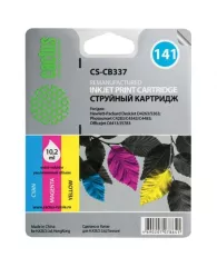 Картридж струйный CACTUS (CS-CB337) для HP C4283/C4383/Officejet J5783/D4263, цветной