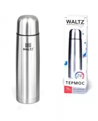 Термос WALTZ (ВАЛЬЦ) классический с узким горлом, 0,5 л, нержавеющая сталь