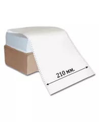 Бумага ЛПУ 210х12" (1500л 458пм) 90% бел.