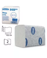 Туалетная бумага Kiimberly-Clar Kleenex,КОМПЛЕКТ 36шт,Ultra,лист,200л,18,6х12,5, 2-сл(дис601545)