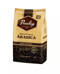 Кофе Paulig Arabica натуральный 1000г зерно