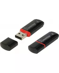 Флеш-диск Smart Buy "Crown"  16GB, USB 2.0 Flash Drive, черный