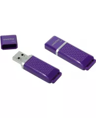 Внешний накопитель Flash USB-Drive 8Gb SmartBuy Glossy фиолетовый SB8GBQZ-V