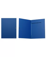 Папка-конверт на кнопке ErichKrause® А4 8мм синий