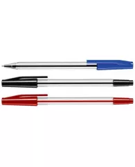 Ручка шариковая ErichKrause® Ultra L-10 НАБОР 3шт (синяя,черная,красная)