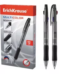 Ручка шариковая ErichKrause® Multicolor автомат 3-х цветная