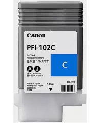 Чернильница CANON PFI-102C Cyan для IPF-500 / 600 / 700