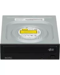 Оптический привод DVD-RW LG GH24NSD1, внутренний, SATA, черный, OEM