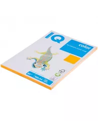 Бумага IQ Color NEOOR(оранжевый неон) А4 (100) 80г/м2