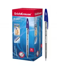 Ручка шариковая ErichKrause® R-301 Classic Matic автомат 1.0, цвет чернил синий