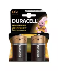 Батарейка Duracell Basic D/LR20 2шт/уп