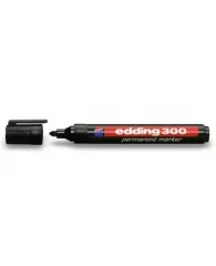 Маркер Edding 300 1,5-3мм перм, черный