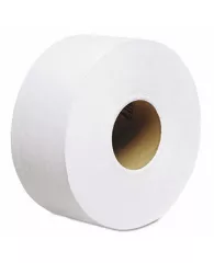 Бумага туалетная Focus Eco Jumbo, 1 слойн, 450 м/рул, тиснение, белая