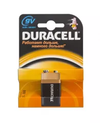 Батарейка Duracell 9V алкал MN1604/6LR61