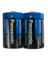 Батарейка Panasonic D 2шт/уп 1.5В R20 373