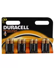 Батарейка Duracell Plus AA алкал. 8 шт/уп LR6/MN1500