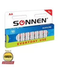 Батарейка Sonnen AA 10шт/уп 1.5В R6 316