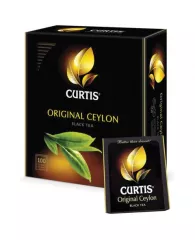 Чай CURTIS (Кёртис) "Original Ceylon Tea" ("Ориджинал Цейлон Ти"), черный, 100 пакетиков в конвертах