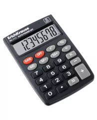 Калькулятор карманный ErichKrause® PC-111 8 разряд двойное питание