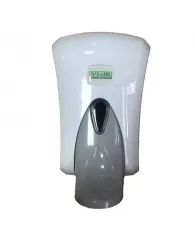 Дозатор для жидкого мыла VIALLI для жидкого мыла 1000 мл. (локтевой) Белый