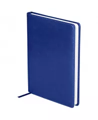 Ежедневник датированный 2021г., A5, 176л., кожзам, OfficeSpace "Nebraska", синий