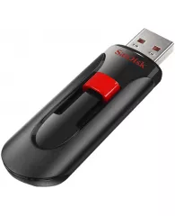 Память SanDisk "Cruzer Glide"  16GB, USB 2.0 Flash Drive, красный, черный