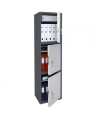 Шкаф для бумаг AIKO SL-150/3T с 3 отделами 460х340х1490
