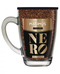 Кофе растворимый подарочный Maximus Nero в кружке 70 г