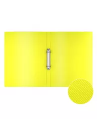 Папка на 2 кольцах ErichKrause® Diagonal Neon, 35мм, A4, ассорти