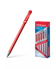 Ручка гелевая ErichKrause® G-Soft красная