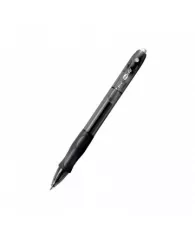 Ручка гелевая BIC Gelocity Original черный,автомат.0,35мм,резин.манжета