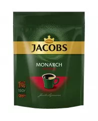 Кофе растворимый Jacobs "Monarch" Intense, сублимированный, мягкая упаковка, 150г