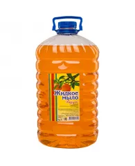 Мыло жидкое РАДУГА 5л Апельсин