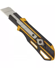 Нож универсальный 25мм  Attache Selection Supreme с фиксатором желтый/черный