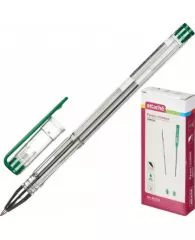 Ручка гелевая Attache зеленый стерж., 0,5мм, без манж.