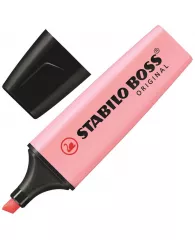 Маркер выделитель текст STABILO BOSS ORIGINAL PASTEL 70/129 пудр роза 2-5мм