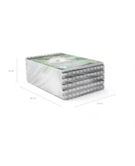 Блокнот на спирали ErichKrause® Панда, А6, 60 листов, клетка