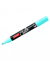 Маркер меловой Luxor "Chalk Marker" голубой, пулевидный, 1мм