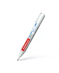 Ручка-корректор ErichKrause® "Arctic White", 05мл, металлический наконечник