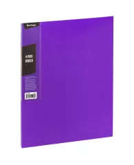 Папка на 4 кольцах Berlingo "Color Zone", 35мм, 600мкм, фиолетовая
