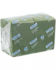 Салфетки бумажные OfficeClean Professional, 1 слойн., 24*24см, зеленые, 400шт.