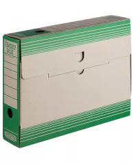 Короб архивный Attache картон зеленый 256х75х322 мм