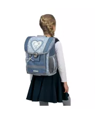 Ученический ранец с пластиковым дном ErichKrause® ErgoLine® 16L Lacey Heart