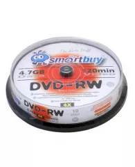 Диск DVD+RW 4.7Gb Smart...