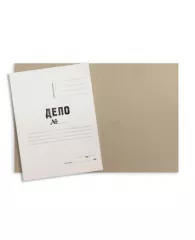 Обложка Дело картон немелованный А4 белая 360г (200шт/уп)
