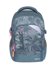 Рюкзак TIGER FAMILY молодежный, MAX, с ортопедической спинкой, Hawaiian Vibe, 43х33х23 см, 270220