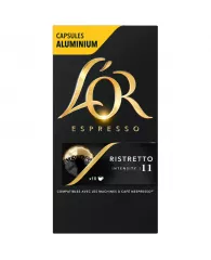 Кофе в капсулах  L'OR "Espresso Ristretto", капсула 5,2 г, 10 алюм. капсул, для машины Nespresso
