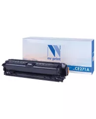 Картридж лазерный NV PRINT (NV-CE271A) для HP CP5525dn/CP5525n/M750dn/M750n, голубой, ресурс 15000 с