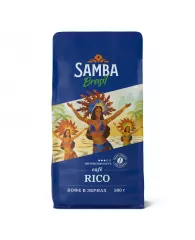 Кофе Samba Brasil Rico натуральный жареный в зернах, в/у, 500 г